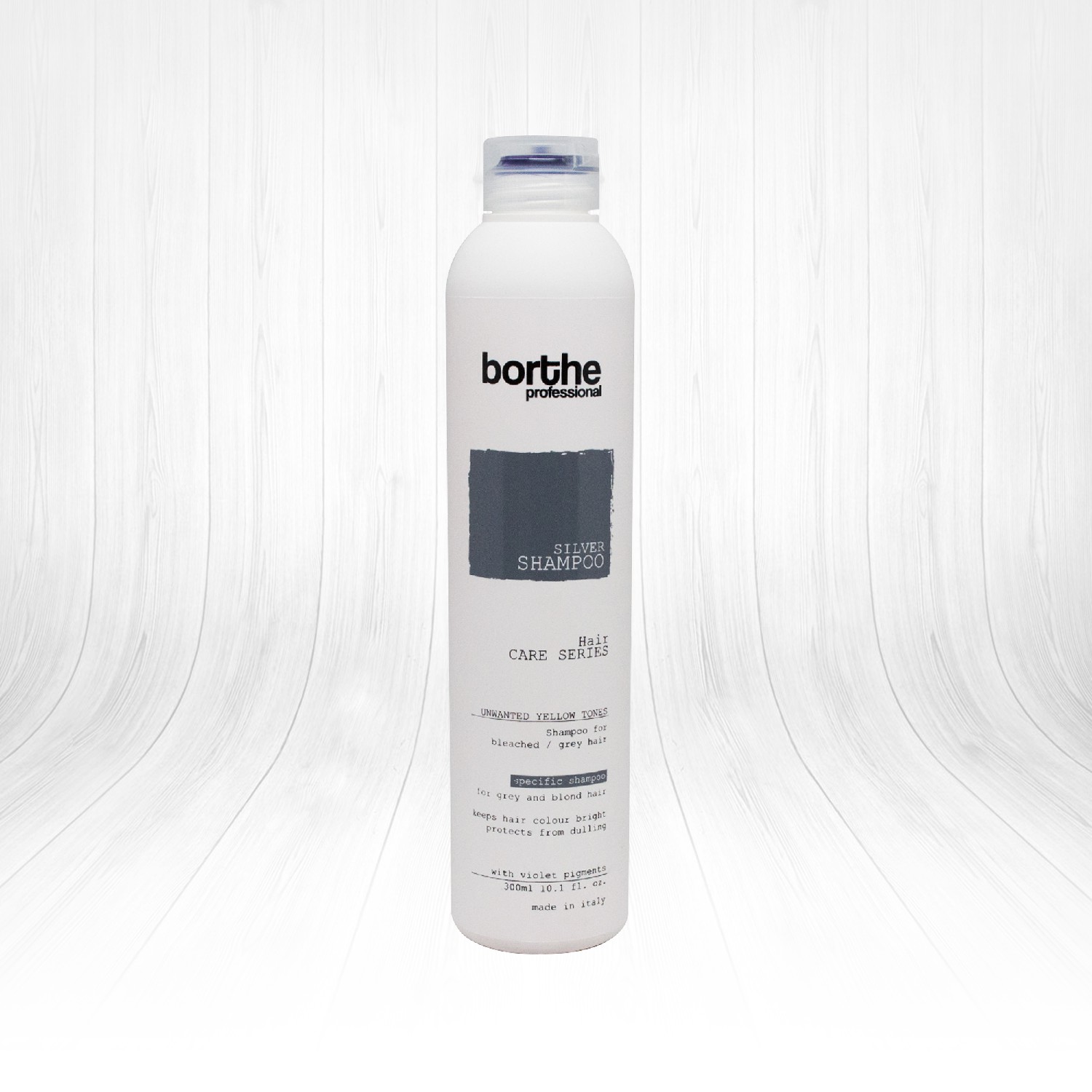 Borthe Professional Silver Beyaz i ve Platin Saçlar İçin Mor Tonlama Şampuanı